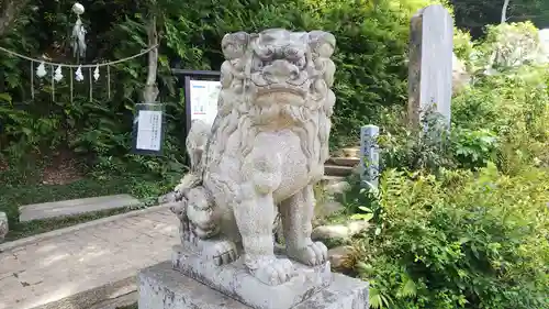 高麗神社の狛犬