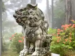 道光神社の狛犬