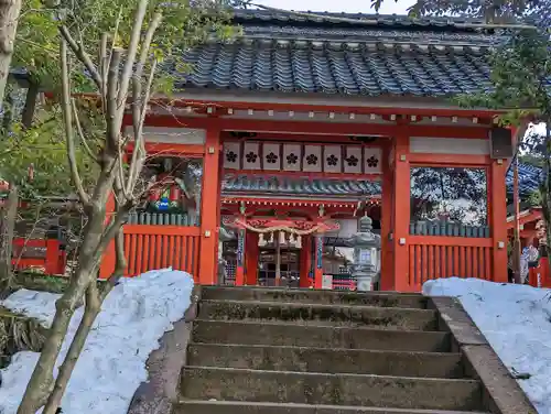 金澤神社の山門・神門