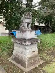 諏訪神社の狛犬