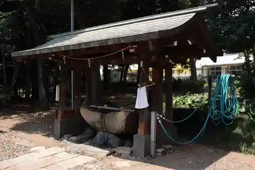 前原御嶽神社の手水舎