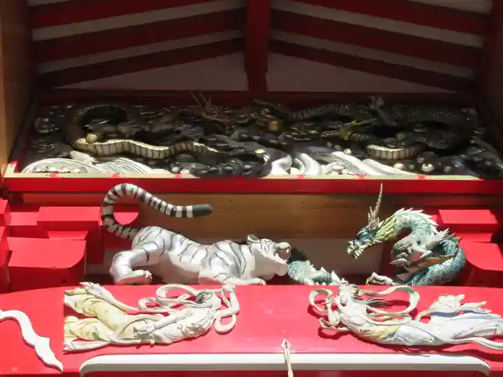 加波山神社真壁拝殿の芸術