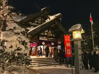 下川神社の初詣
