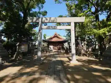 長良八劔社の本殿・本堂