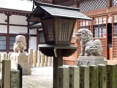 清洲山王宮　日吉神社の狛犬