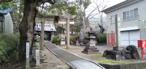 畑山神社の鳥居