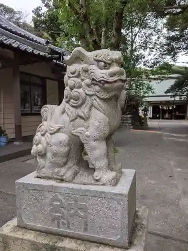白羽神社の狛犬