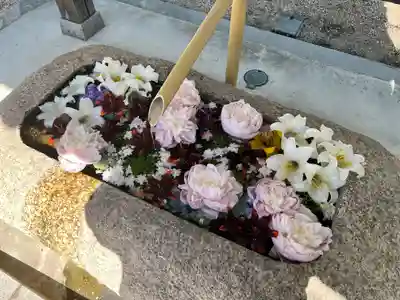 神館神社の手水舎