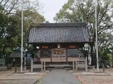 八劔社(上重原八劔社)の本殿・本堂