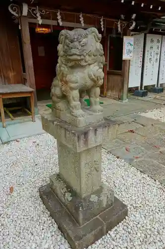 石切劔箭神社上之社の狛犬