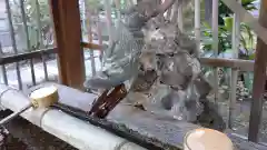 神明社の手水