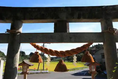 長屋神社の鳥居