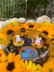 彌都加伎神社の手水