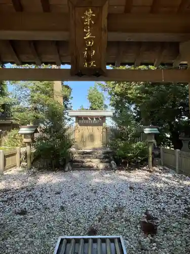 葉生田神社の本殿・本堂