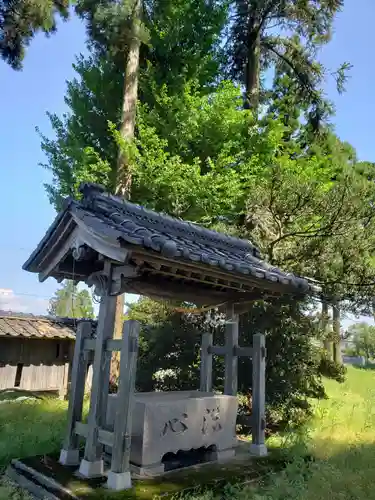 吉住熊野神社の手水舎
