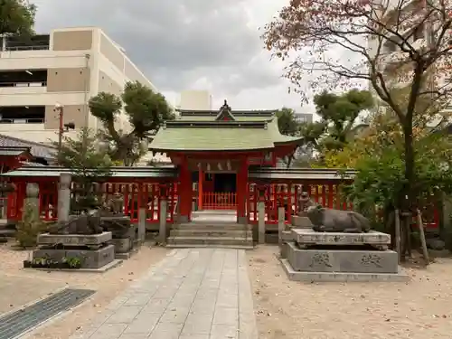 水鏡天満宮の山門