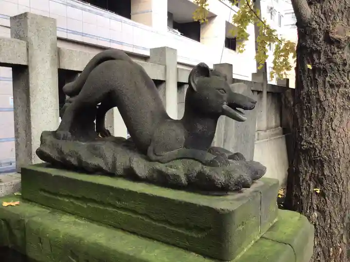 小野照崎神社の狛犬