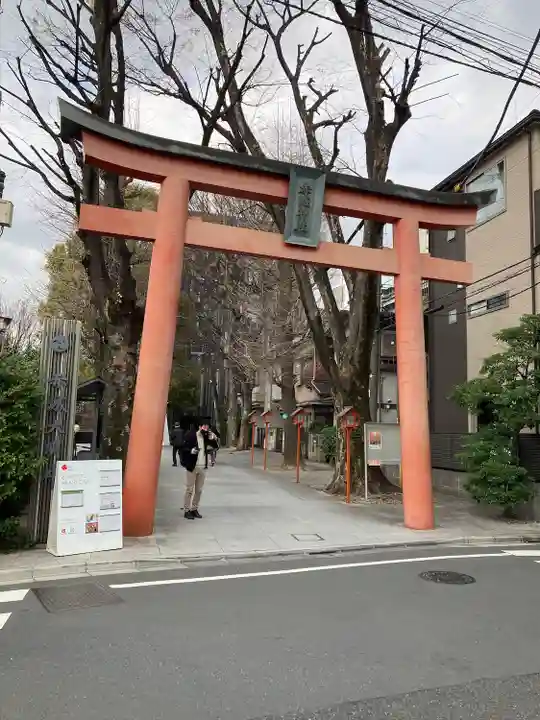 赤城神社の鳥居