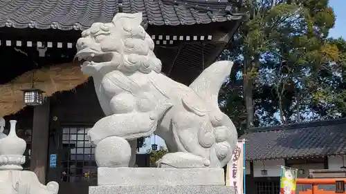 嘯吹八幡神社の狛犬