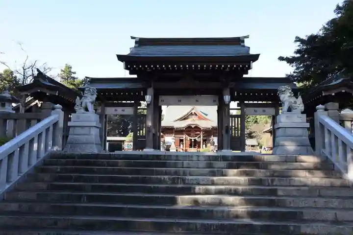 白鷺神社の山門・神門