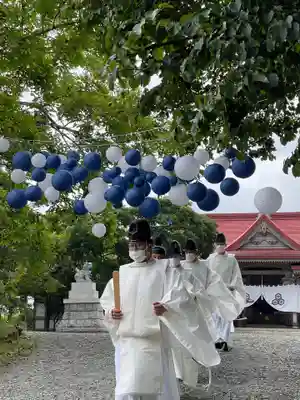 釧路一之宮 厳島神社のお祭り