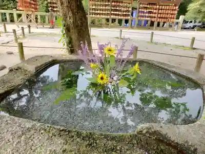 宝満宮竈門神社の手水舎