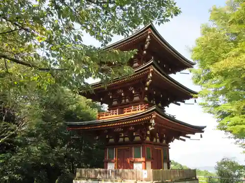 岡寺（龍蓋寺）の塔