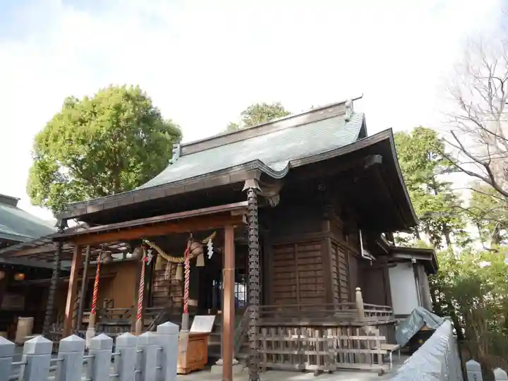 星川杉山神社の本殿・本堂