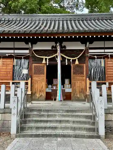阿保神社の本殿・本堂