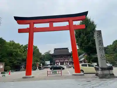 津島神社の鳥居