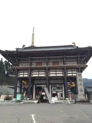 川会山長楽寺の山門・神門
