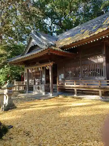 事任八幡宮の本殿・本堂