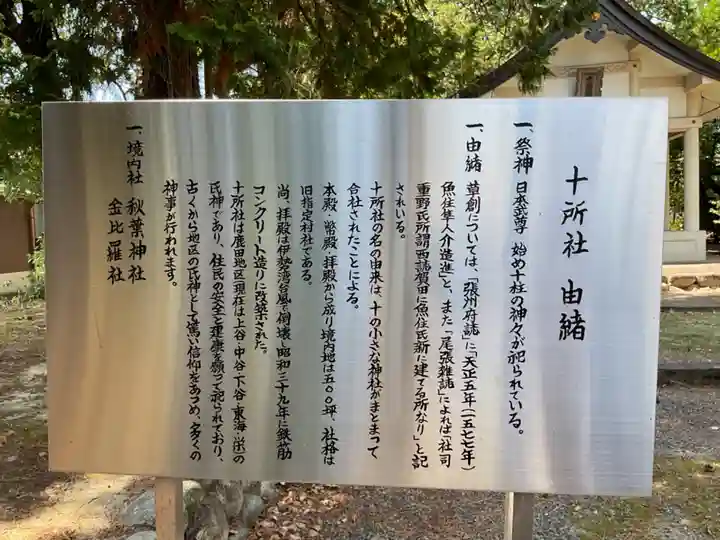 十所社(愛知県)