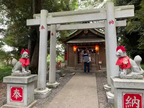 息栖神社の鳥居