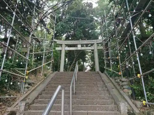 代々木八幡宮の鳥居