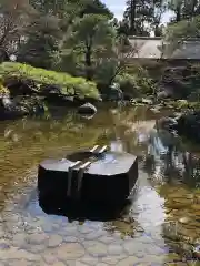 寒川神社の庭園