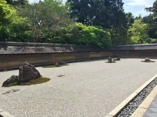 龍安寺の庭園