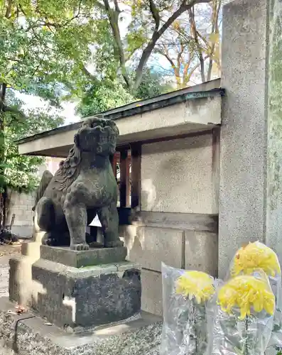 戸越八幡神社の狛犬