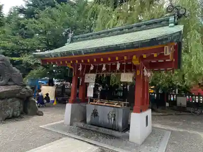 浅草神社の手水舎