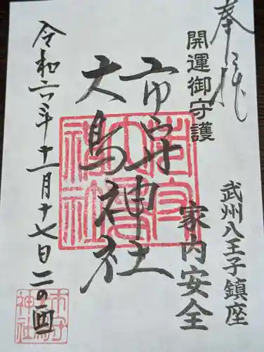 市守大鳥神社(東京都)