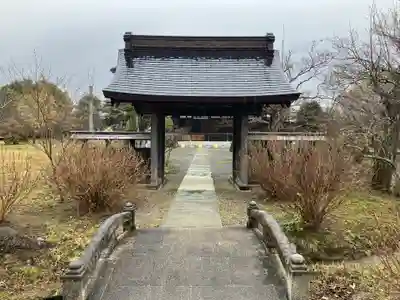 長福寺の山門・神門