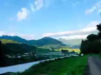 漆島天神の景色