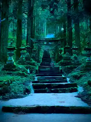 上色見熊野座神社の鳥居