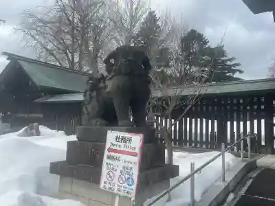 札幌護國神社の狛犬