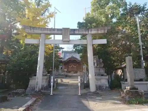 田代神社の鳥居