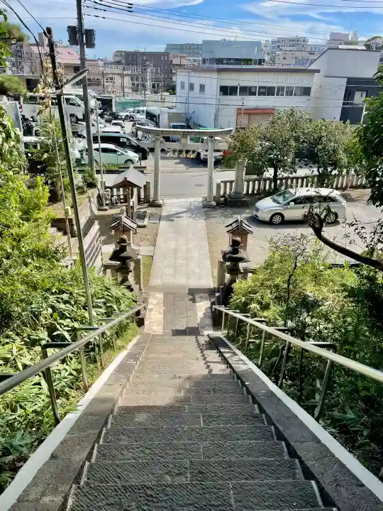 白旗神社(品濃白旗神社)(神奈川県)