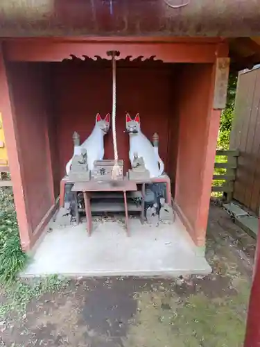 烏子稲荷神社の狛犬