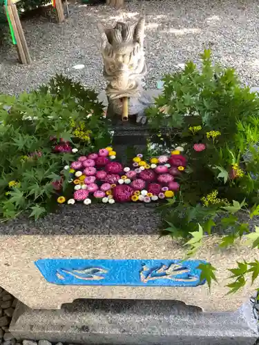 滑川神社 - 仕事と子どもの守り神の手水