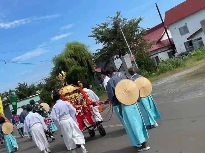 西当別神社のお祭り