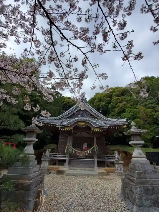 百々神社の本殿・本堂